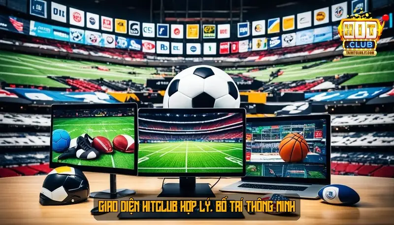 Giao diện Hitclub hợp lý, bố trí thông minh Giao diện Hitclub hợp lý, bố trí thông minh