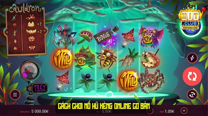 Cách chơi Nổ hũ Xèng online cơ bản